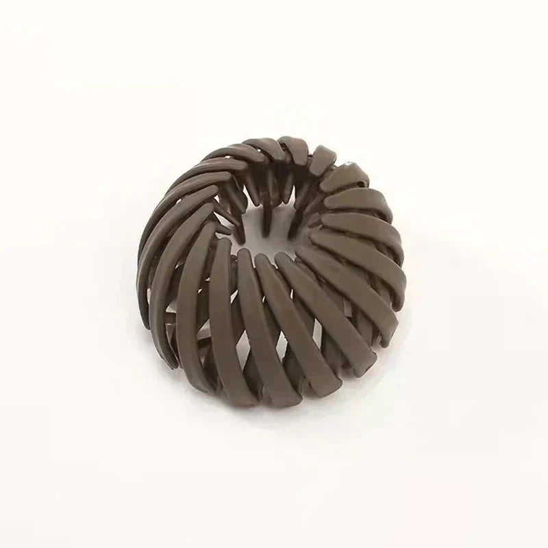 Bird Nest Shaped Ponytail Hair Clip – Magic Lazy Braider Hairpin for Women by Matrix Store