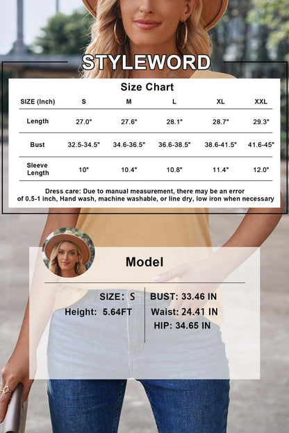 Women'S Long/Short Sleeve Leopard Print Color Block Tunic Tops Casual Raglan Shirt by Matrix Store