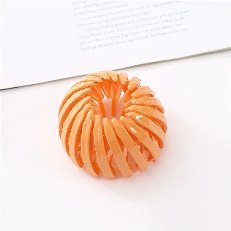 Bird Nest Shaped Ponytail Hair Clip – Magic Lazy Braider Hairpin for Women by Matrix Store